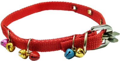 SOLLAR'S Puppy Dog Everyday Collar(Extra Small, Red)