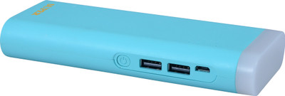 

SUPER 10000 mAh Power Bank (tall torch, fast charge)(Blue, Lithium-ion)