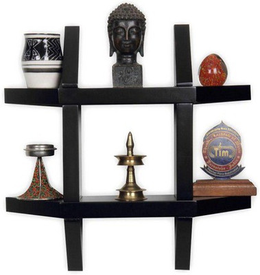 

A.S Wood MDF Wall Shelf(Number of Shelves - 6)