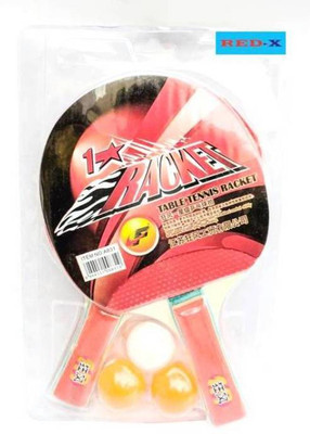 

RED-X 1STAR Multicolor Table Tennis Racquet(200 g)