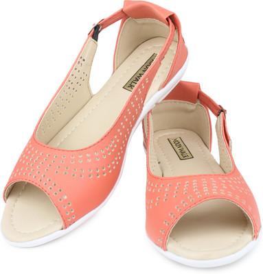 

Moonwalk Women Orange Flats