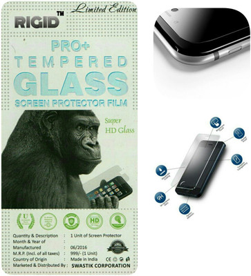 Rigid Tempered Glass Guard for MICROMAX BOLT D303(Pack of 1)