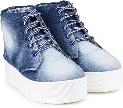 

Shoetopia Canvas Shoes For Women(Blue