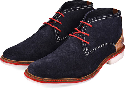 

Missimo Ankle Shoes Boat Shoes For Men(Navy, Navy blue