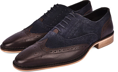 

Missimo Brogue Shoes Brogues For Men(Navy, Brown