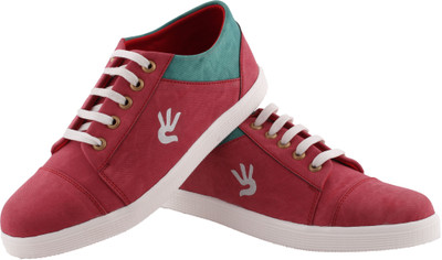 

Rock Deal Unique Sneakers For Men(Red, Green