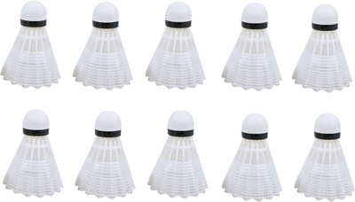 

Sports 101 Zodiac 350 Nylon Shuttle - White(Medium, 77, Pack of 10)