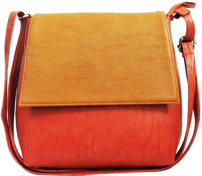 

Faslook Girls Casual Multicolor Leatherette Sling Bag