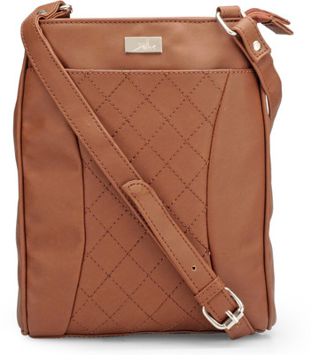

Yelloe Women Tan PU Sling Bag