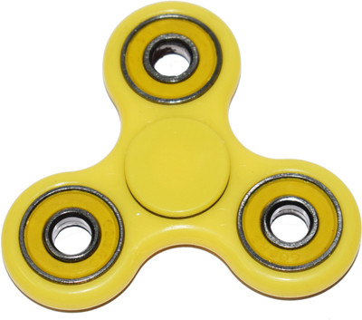 

Kiditos Fidget Spinner Toy Stress Reducer With Bearing(Yellow)