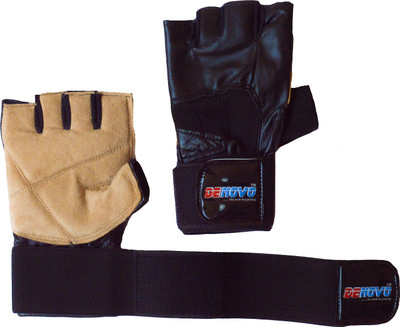 

DeNovo ACE Gym & Fitness Gloves (, Brown, Black;brown