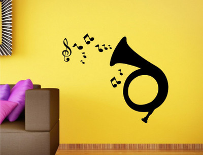 

Wall Guru  Home Décor wall Sticker(Pack of 1, Black