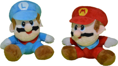 

ToyJoy Super Mario and Luigi Combo Soft Plush Toys (Pack of 2) - 16 cm - 16 cm(Multicolor)
