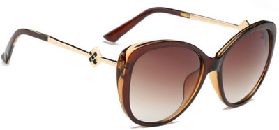 

Mark Miller Over-sized Sunglasses(Brown)