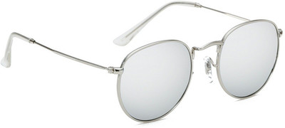 

Mark Miller Round Sunglasses(Silver)