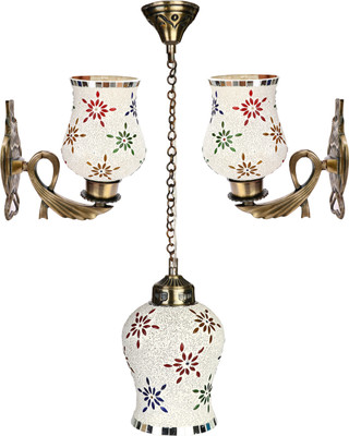 Somil Uplight Wall Lamp Without Bulb(Pack of 3)