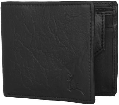 

Parx Men Black Genuine Leather Wallet(5 Card Slots)