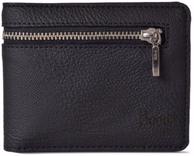 

Baggit Men Black Artificial Leather Wallet(6 Card Slots)