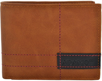 

ADAMO Men Brown Artificial Leather Wallet(10 Card Slots)