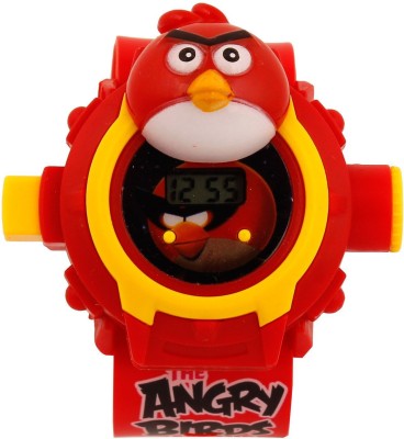 SS Traders Cute AngryBird Cartoon Image on the Dial and good looking Watch  - For Boys   Watches  (SS Traders)