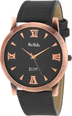 Relish RE-C8033CB Copper Analog Watch  - For Men   Watches  (Relish)