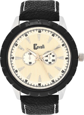 cavalli CW276 Ebony Cream Watch  - For Men   Watches  (Cavalli)