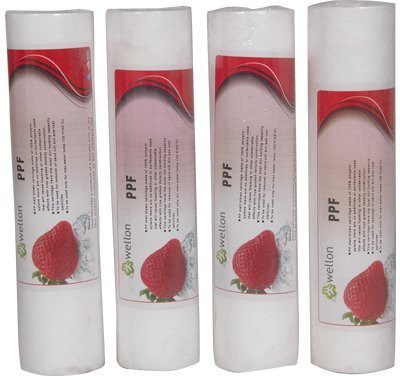 

Wellon Wellon PP Filter 10'' Inch For Water Purifiers Solid Filter Cartridge(5, Pack of 4)