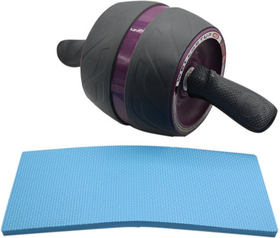 

VibeX ® Fitness Ab Carver Pro Abdominal Core Workout Roll Ab Exerciser(Black)
