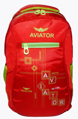 

Aviator Collage Bag 25 L Backpack(Red)