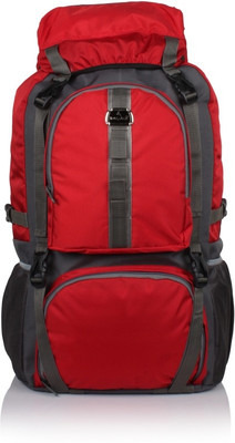 

Bag-Age Hiking & Trek Rucksack 65 L Backpack(Red, Grey)