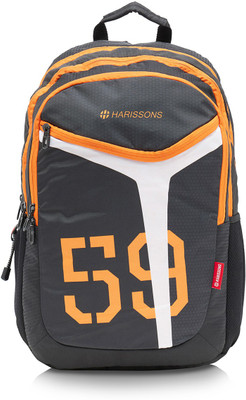 

Harissons Stark 33 L Backpack(Grey), Black