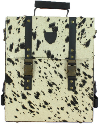 

SAINT G Hard Box 22 L Backpack(White, Black), Off white/black