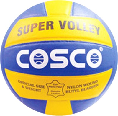 COSCO Super Volleyball - Size: 4(Pack of 1, Multicolor)