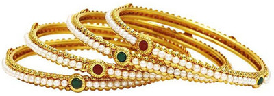 RENAISSANCE TRADERS Alloy Gold-plated Bangle
