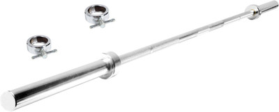 

KRX 4 Feet (Straight) Weight Lifting Bar(Silver), Chrome