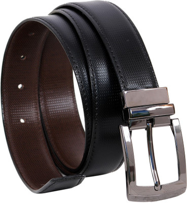 

Garri Men Black, Brown Artificial Leather Reversible Belt