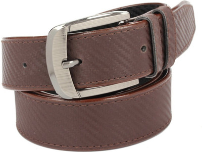 Cyclone Men Brown Synthetic Belt