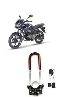 Typhon Heavy Duty Wheel Lock For Pulsar 150 DTS-i SW-16 Wheel Lock(Black)
