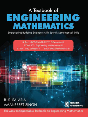 A Textbook of Engineering Mathematics-III (ECE/CIVIL/EE/EEE/ELE)(English, Paperback, Salaria R. S.)