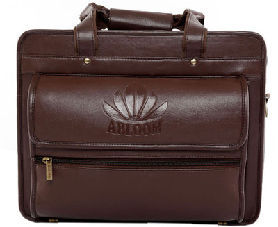 

ABLOOM ABLM1505 Medium Briefcase - For Men(Brown)