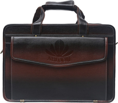 

ABLOOM ABLM1516 Medium Briefcase - For Men(Brown)