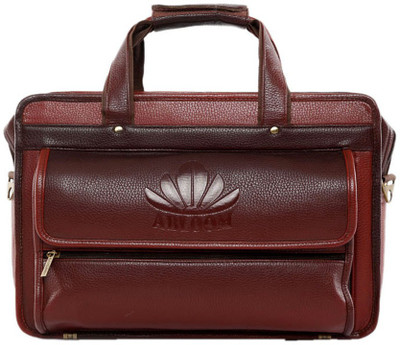 

ABLOOM ABLM1506 Medium Briefcase - For Men(Brown)