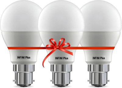 

Infini 9 W Standard B22 LED Bulb(White, Pack of 3)