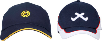 OJASS Embroidered Sports/Regular Cap Cap(Pack of 2)