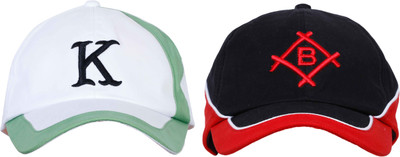 OJASS Embroidered Sports/Regular Cap Cap(Pack of 2)