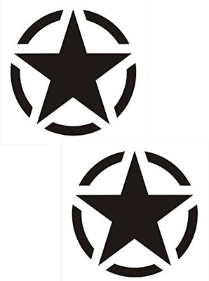 

Ramanta Phrases Sticker for Hood, Bumper, Windows, Sides(Black)