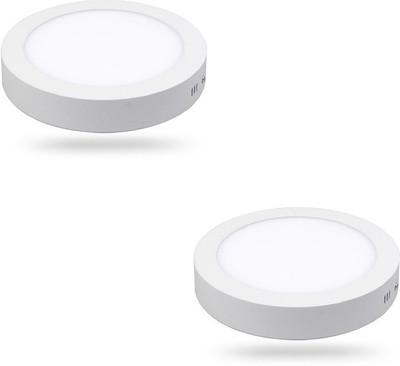 

JBMR 12 watt Round Suface WHITE Color Flush Mount Ceiling Lamp
