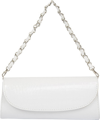 

GELILIA Casual White Clutch