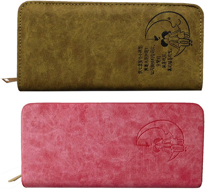 

SAMCO FAS Casual Brown, Pink Clutch