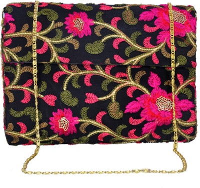 

DUCHESS Party Black Clutch